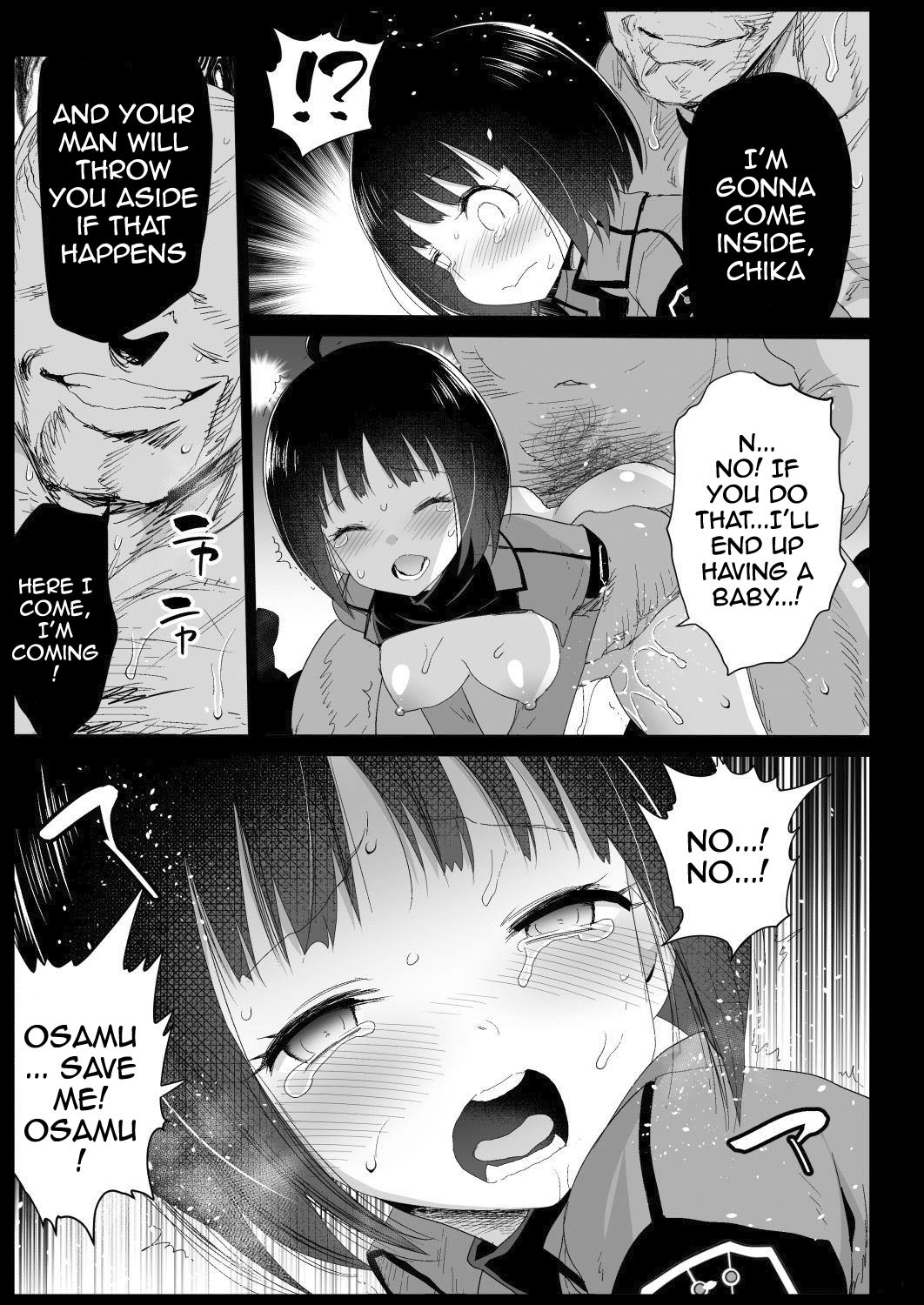 Hentai Manga Comic-World Trigger Border Rape File 2 - Chika Amatori Is Going To Get Raped By Some Bad Men!-v22m-Read-12